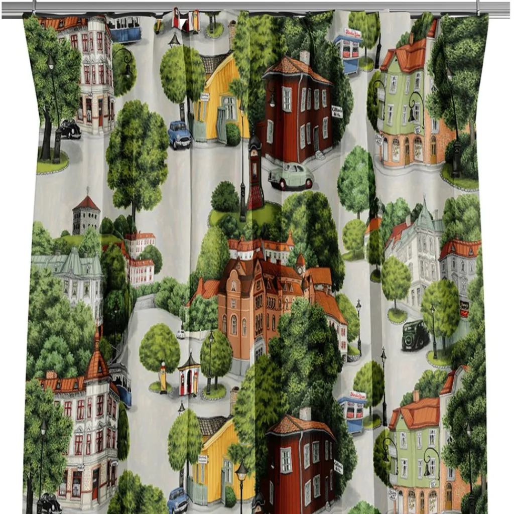 Gardiner Mönstrade<Arvidssons textil Sommarstad gardiner
