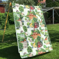 Gardintyger Mönstrade|Arvidssons Textil<Arvidssons textil Sommarstad tyg