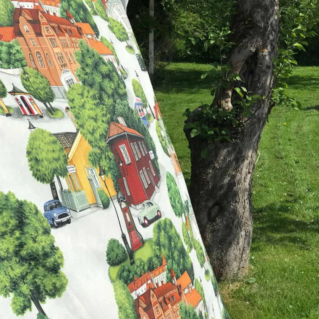 Gardintyger Mönstrade|Arvidssons Textil<Arvidssons textil Sommarstad tyg