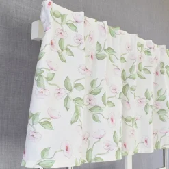 Gardinkappor Mönstrade|Rea Gardiner<Arvidssons textil Sonja rosa gardinkappa metervara