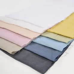 Linnetyger|Stentvättat Linne<Arvidssons textil Stentvättat linnetyg Duvemåla ljusgrön