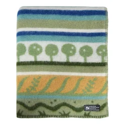 Ullfiltar<Kerstin Landström Design Österlen sommar ullfilt 130x180cm -