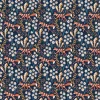 Gardintyger Mönstrade|Arvidssons Textil<Arvidssons textil Stjärnspeja mörkblå tyg