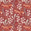 Gardintyger Mönstrade|Arvidssons Textil<Arvidssons textil Stjärnspeja röd tyg