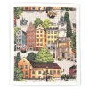 Disktrasor<Arvidssons textil Stortorget disktrasa – stadsmotiv i naturligt material
