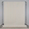 Randiga Möbeltyger|Dynväv< Straight Line outdoor beige randigt jacquardtyg