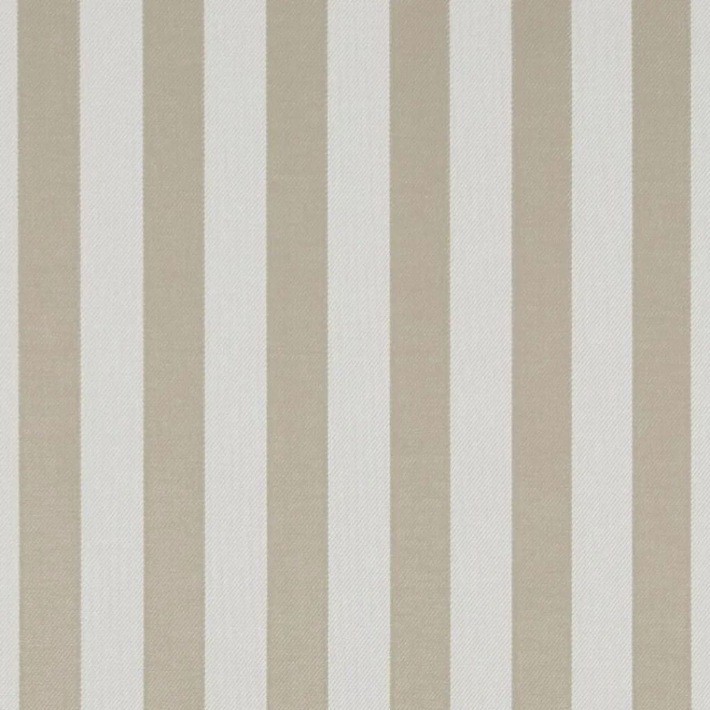 Randiga Möbeltyger|Dynväv< Straight Line outdoor beige randigt jacquardtyg