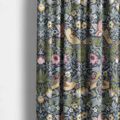 Gardiner Mönstrade<Nordisk Textil Strawberry Finch gardiner
