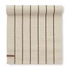 Bordslöpare<Jakobsdals Striava beige löpare 35x120 cm