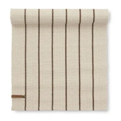 Bordslöpare<Jakobsdals Striava beige löpare 35x120 cm