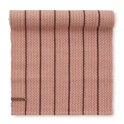 Bordslöpare<Jakobsdals Striava rosa löpare 35x120 cm