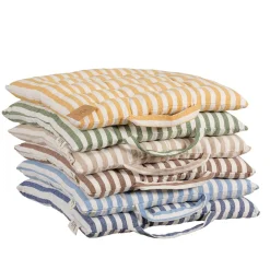Sittunderlag<Fondaco Svea gul sittdyna med handtag