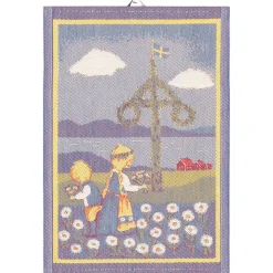 Kökshandduk<Ekelund Svensk sommar kökshandduk 35X50 - s Linneväveri