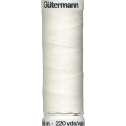 Sytråd<Gutermann Sytråd 200m Col.111 offwhite