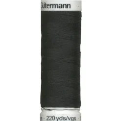 Sytråd<Gutermann Sytråd 200m Col.000 svart