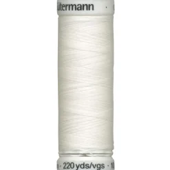 Sytråd<Gutermann Sytråd 200m Col.800 vit