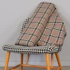 Rutor & Ränder< Tartan beige skotskrutigt tyg