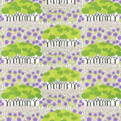 Textilvaxduk<Arvidssons textil Textilvaxduk Allé-lila