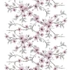 Textilvaxduk<Arvidssons textil Textilvaxduk Fägring rosa