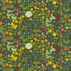 Textilvaxduk<Arvidssons textil Textilvaxduk Hedemora grön