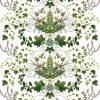Textilvaxduk<Arvidssons textil Textilvaxduk Lövsång grön