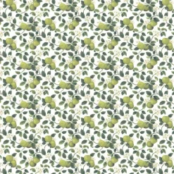 Textilvaxduk<Arvidssons textil Textilvaxduk äppellycka grön