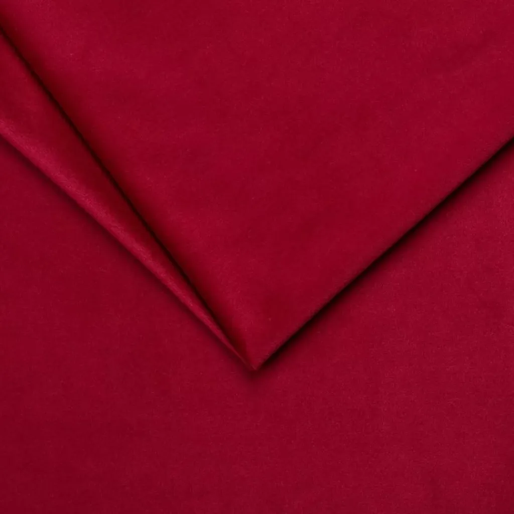 Möbelsammet|Enfärgade Möbeltyger<Nordisk Textil Tiffany Dk.Red möbelsammet – Slitstark & Lyxig