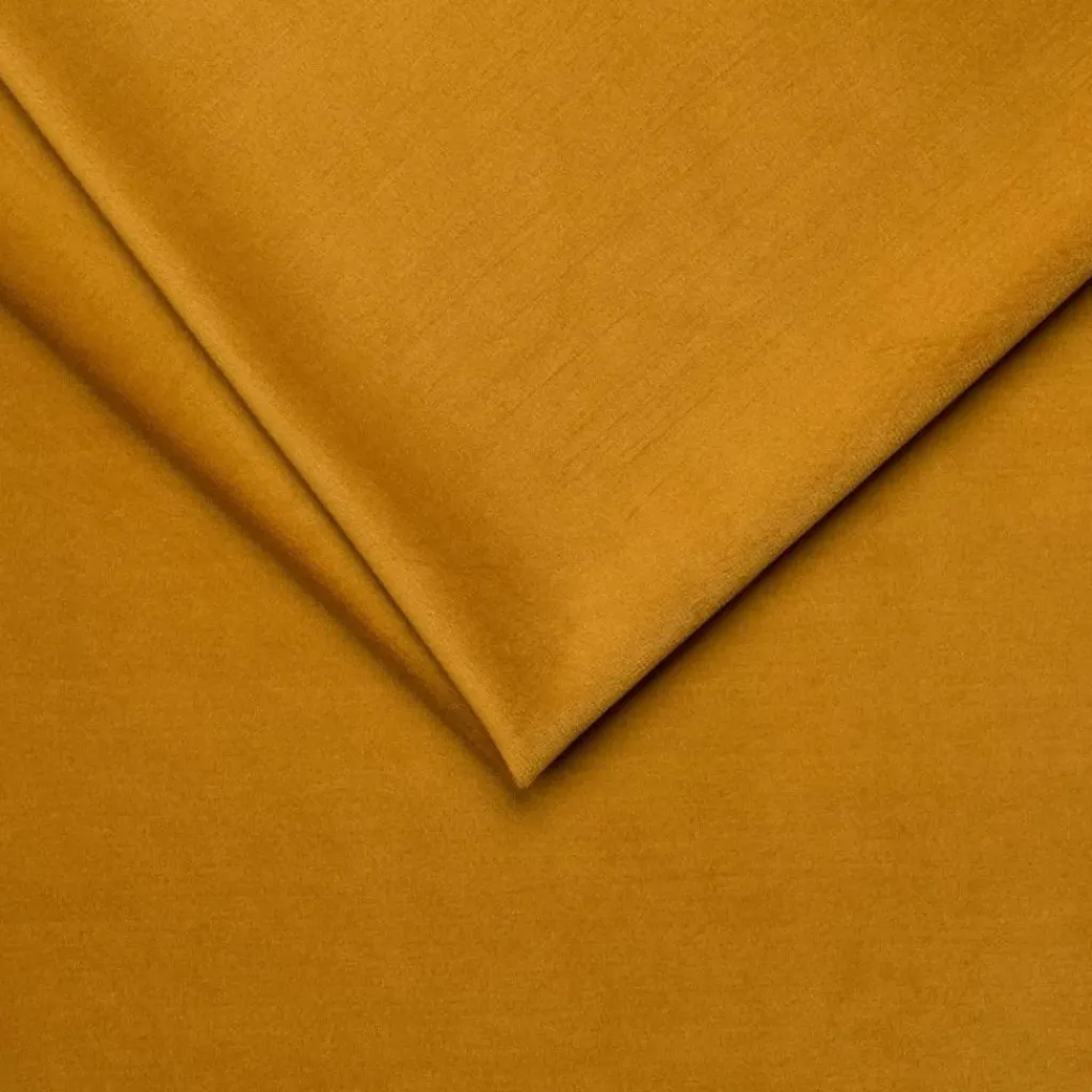 Möbelsammet|Enfärgade Möbeltyger<Nordisk Textil Tiffany Mustard möbelsammet – Slitstark & Lyxig