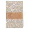 Bordsduk< Tilda beige bordsduk med grafiskt mönster i bomull 140x280cm
