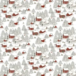 Arvidssons Textil|Jultyger<Arvidssons textil Timmerbyn vit