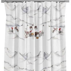 Gardiner Mönstrade|Julgardiner<Arvidssons textil Tomteland gardiner