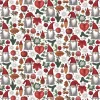 Juldukar|Bordsduk<Arvidssons textil Tomteskogen bordsduk