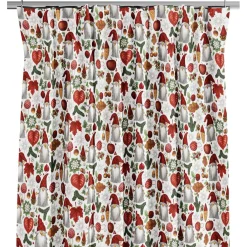 Julgardiner|Julgardiner<Arvidssons textil Tomteskogen gardiner