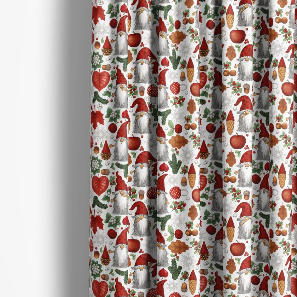 Gardintyger Mönstrade|Arvidssons Textil<Arvidssons textil Tomteskogen tyg