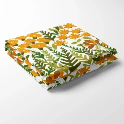 Bordsduk<Arvidssons textil Täppan gul bordsduk