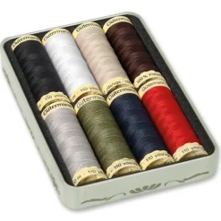 Sytråd<Gutermann Trådset nostalgibox basfärger