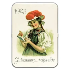 Sytråd<Gutermann Trådset nostalgibox färgglad