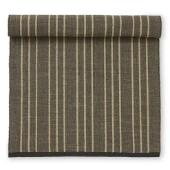 Bordslöpare<Jakobsdals Tri svart/jute 40x140 löpare