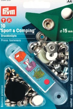 Tryckknappar Och Tillbehör<Prym Tryckknapp Sport & Camping silver