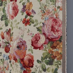 Blommiga Möbeltyger|Mönstrade Möbeltyger<Arvidssons textil Turin crème jacquard - lyxigt möbeltyg