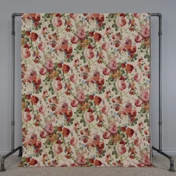 Blommiga Möbeltyger|Mönstrade Möbeltyger<Arvidssons textil Turin crème jacquard - lyxigt möbeltyg