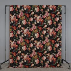 Mönstrade Möbeltyger<Arvidssons textil Turin svart jacquard - lyxigt möbeltyg