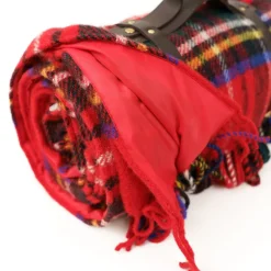 Picknickfiltar<Tweedmill textiles Tweedmill Picknickfilt Royal Stewart, Röd med Vattentät Baksida, 145 x 183 cm
