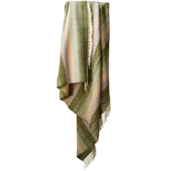 Ullplädar<Tweedmill textiles Ullpläd Stripe Botanical, 100% Ull, 150x183 cm
