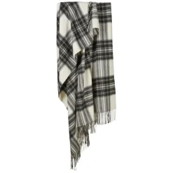Ullplädar<Tweedmill textiles Ullpläd Tweedmill - Prestige Grey Dress Stewart, 100% Ull, 140 x 190 cm
