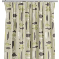 Gardiner Mönstrade<Arvidssons textil Under trädet beige gardiner