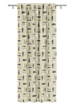 Gardiner Mönstrade<Arvidssons textil Under trädet beige gardiner