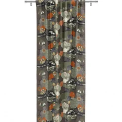 Gardintyger Mönstrade|Arvidssons Textil<Arvidssons textil Universum grön tyg