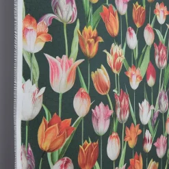 Blommiga Möbeltyger|Dynväv< Uteväv Tulips tyg till utemöbler