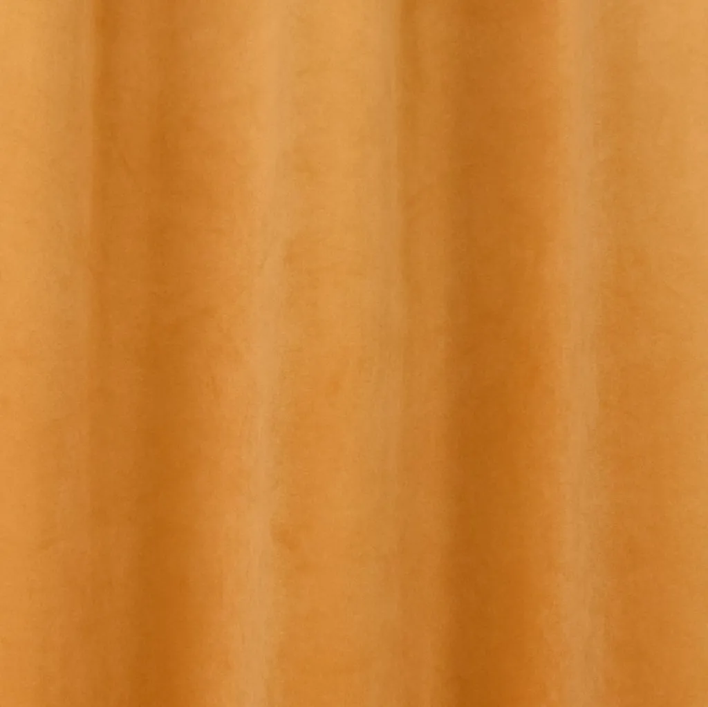 Gardintyger Enfärgade|Sammetstyger<Nordisk Textil Velvet gul enfärgat sammetstyg